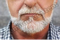 Mouth Head Man Woman Casual Slim Average Bearded Street photo references